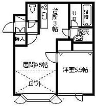 エスパニア名寄I 207 ｜ 北海道名寄市西二条北3丁目（賃貸アパート1LDK・2階・40.37㎡） その2