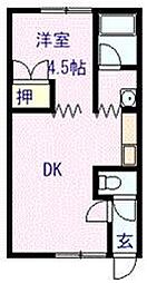 間取図画像 1DK
