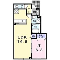 プラシード（士別） 103 ｜ 北海道士別市西三条15丁目（賃貸アパート1LDK・1階・51.03㎡） その2