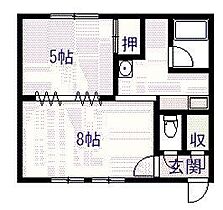 カメリアハウス 106 ｜ 北海道旭川市永山五条24丁目（賃貸アパート1LDK・1階・36.85㎡） その2