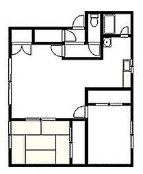 プリメーラ 2LDKの間取図画像