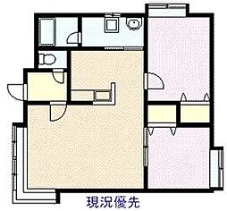 クレール76 2LDKの間取図画像