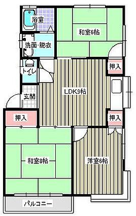 エクセント高田Ａ_間取り_0