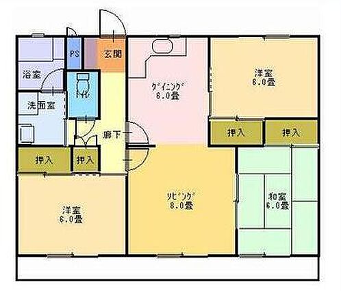 大福マンション_間取り_0