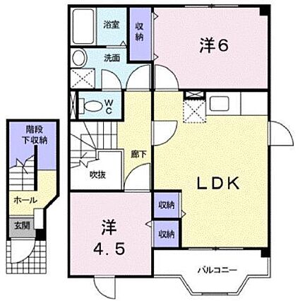 クレストール来山Ｂ_間取り_0