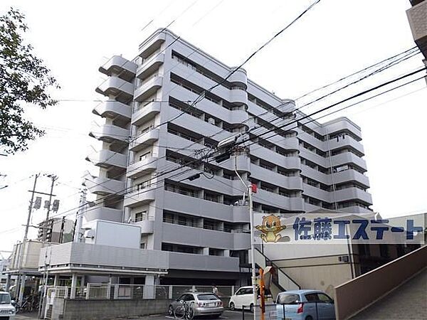 メゾン石原 ｜広島県福山市春日町5丁目(賃貸マンション2DK・3階・47.45㎡)の写真 その1