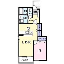 ヴァンエコール  ｜ 広島県福山市加茂町字中野801-1（賃貸アパート1LDK・1階・45.72㎡） その2