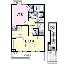 プリーマクラッセII  ｜ 広島県福山市引野町5丁目1-28-2（賃貸アパート1LDK・2階・46.09㎡） その2