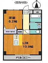 ＳＴスクエア2020  ｜ 広島県福山市神辺町大字新徳田55（賃貸マンション1LDK・4階・43.00㎡） その2