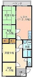 クリエイトワン 4LDKの間取図画像