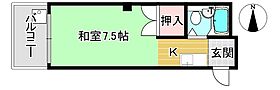 カイモリハウス 202 ｜ 京都府京都市左京区下鴨梅ノ木町1-1（賃貸マンション1K・2階・20.67㎡） その2