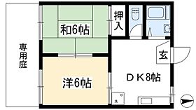 レジデンス太田II  ｜ 京都府京都市北区西賀茂大道口町（賃貸アパート2DK・1階・35.30㎡） その2