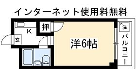 猪倉ビル 5-D ｜ 京都府京都市左京区下鴨高木町4-1（賃貸マンション1K・5階・16.87㎡） その2