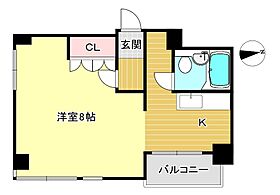 ヴィラ宇野 301 ｜ 京都府京都市上京区千本通五辻下る上善寺町98（賃貸マンション1K・3階・21.36㎡） その2