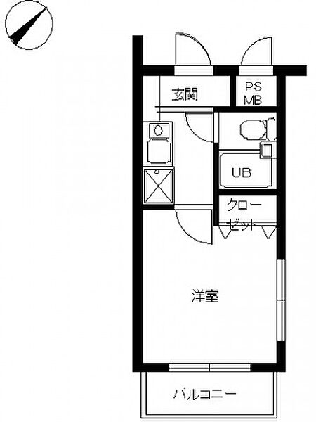 スカイコート宮崎台第4 101号室｜神奈川県川崎市宮前区宮崎３丁目(賃貸マンション1K・1階・16.47㎡)の写真 その2