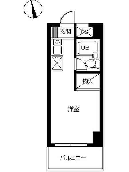 スカイコート町田 307号室｜東京都町田市原町田２丁目(賃貸マンション1R・3階・16.51㎡)の写真 その2