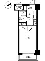 スカイコート八王子 304号室 ｜ 東京都八王子市上野町2-4（賃貸マンション1R・3階・18.09㎡） その2