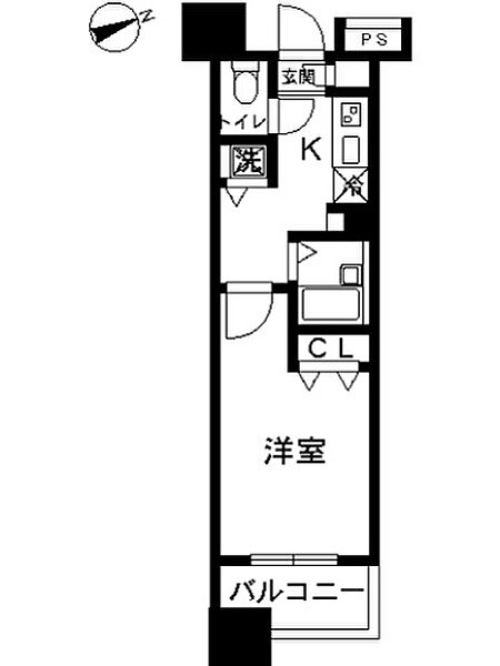 スカイコート八王子第5 503号室｜東京都八王子市南町(賃貸マンション1K・5階・23.04㎡)の写真 その2