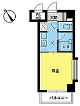 東京都新宿区北新宿４丁目（賃貸マンション1K・8階・19.25㎡） その2