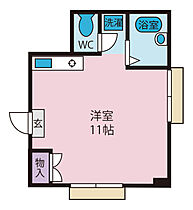 花輪ビル  ｜ 山梨県甲府市中央４丁目（賃貸マンション1K・2階・28.38㎡） その2