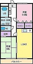 メゾンサンアグア  ｜ 山梨県甲斐市竜王（賃貸アパート2LDK・2階・46.19㎡） その2