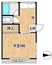 スカイハイツひばりヶ丘 102 ｜ 埼玉県新座市栗原５丁目7-8（賃貸アパート1K・1階・21.70㎡） その2