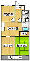 ブルームライフ市川 103 ｜ 千葉県市川市高谷1丁目4-8（賃貸マンション3DK・1階・51.93㎡） その2