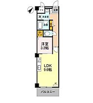 Ｅａｇｌｅ’ｓ　ｎｅｓｔ 305 ｜ 兵庫県加古川市加古川町南備後（賃貸マンション1LDK・3階・35.31㎡） その2