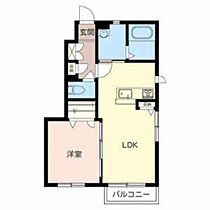 シャーメゾン　ノシバ 101 ｜ 兵庫県加東市上滝野（賃貸アパート1LDK・1階・41.78㎡） その2