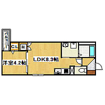 アンドキートス 304 ｜ 兵庫県加古川市平岡町新在家3丁目（賃貸アパート1LDK・3階・30.45㎡） その2