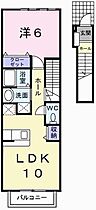 アルジェント 202 ｜ 兵庫県姫路市広畑区高浜町2丁目（賃貸アパート1LDK・2階・41.98㎡） その2