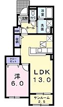 エステート社II 102 ｜ 兵庫県加東市社（賃貸アパート1LDK・1階・50.03㎡） その2