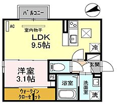 サントレーフル 105 ｜ 兵庫県姫路市東山（賃貸アパート1LDK・1階・32.77㎡） その2