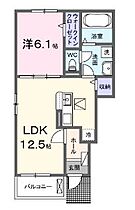 ディオパルコ 102 ｜ 兵庫県加東市上滝野（賃貸アパート1LDK・1階・44.70㎡） その2