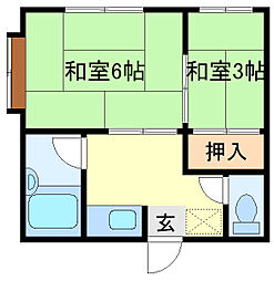 西江井島グリーンハイツ 2階