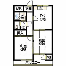 ロイヤルコーポ吉田 3階