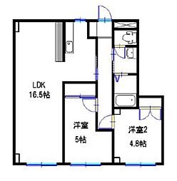 サンヒルズ西今宿 1階