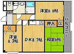 ルミエール明石 2階