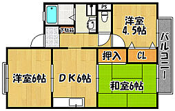 プリシェール南別府 2階