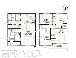 北名古屋市熊之庄第10　全2棟　新築戸建 2号棟