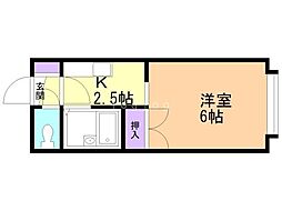 間取図画像 1K