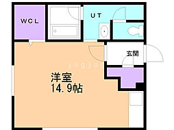 間取図画像 ワンルーム