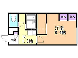 レオパレスアビテ 1階