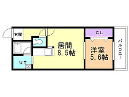 ＭＳＰ　Ｖｏｌ．V 4階1LDKの間取り