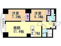 ラベニール伏見 7階