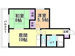 メゾンド山の手（旧山田マンションII） 2階