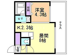 アジュールコートN5 1階