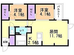 札幌市電2系統 幌南小学校前駅 徒歩6分