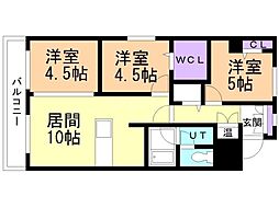 間取図画像 3LDK