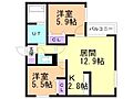 ZABO HILLS 旭山公園通り3階9.8万円